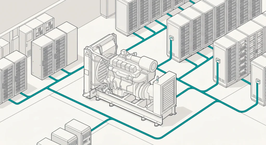 Potentia units powering AI data-centre infrastructure